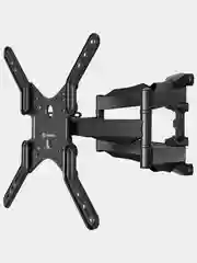 Черный кронштейн для телевизора 37"-70" ONKRON M5, наклонно-поворотный, до 36,4 кг