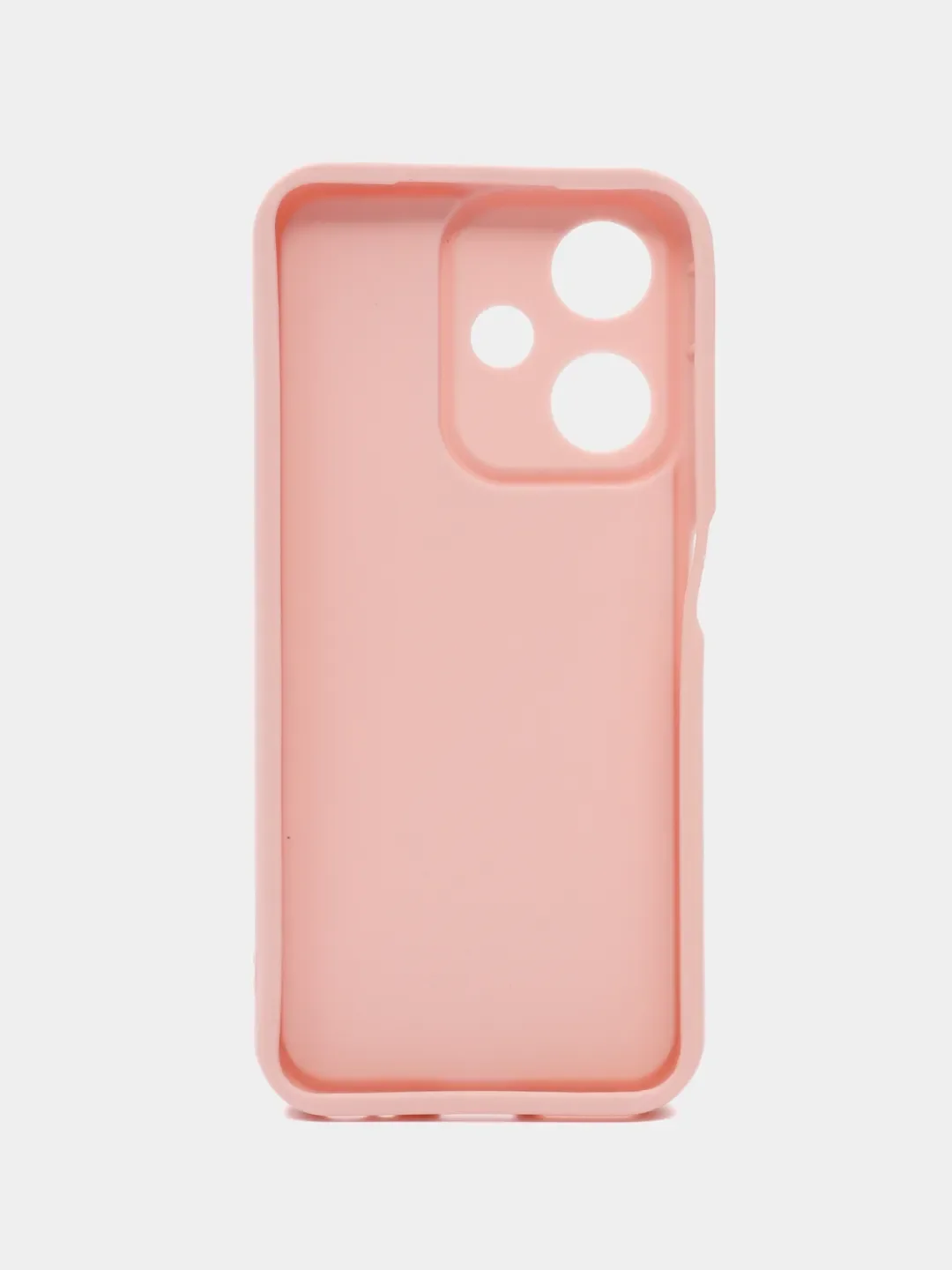 Розовый чехол для Realme C61/ Note 60 (Реалми С61/ Нот 60), противоударный, с бортиками