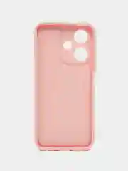 Розовый чехол для  Realme C61/ Note 60 (Реалми С61/ Нот 60), противоударный, с бортиками