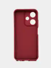 Бордовый чехол для  Realme C61/ Note 60 (Реалми С61/ Нот 60), противоударный, с бортиками