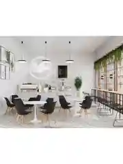 Стол обеденный круглый Tulip