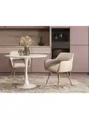 Стол обеденный круглый Tulip