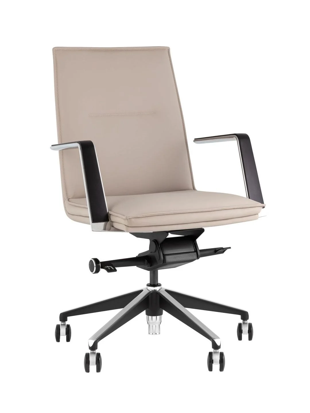 Серый кресло офисное TopChairs Arrow