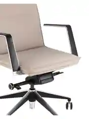 Серый кресло офисное TopChairs Arrow