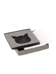 Серый пуф складной с ящиком Store Pet