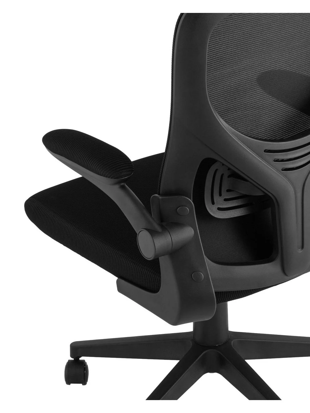Черный кресло компьютерное офисное TopChairs Airone