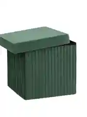Зеленый пуф складной с ящиком Store Square