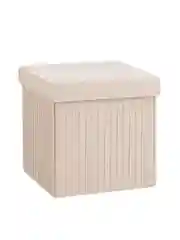Бежевый пуф складной с ящиком Store Square