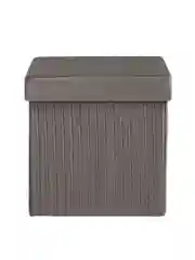 Тёмно-серый пуф складной с ящиком Store Square