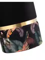 Черный пуф Кэрри с ящиком