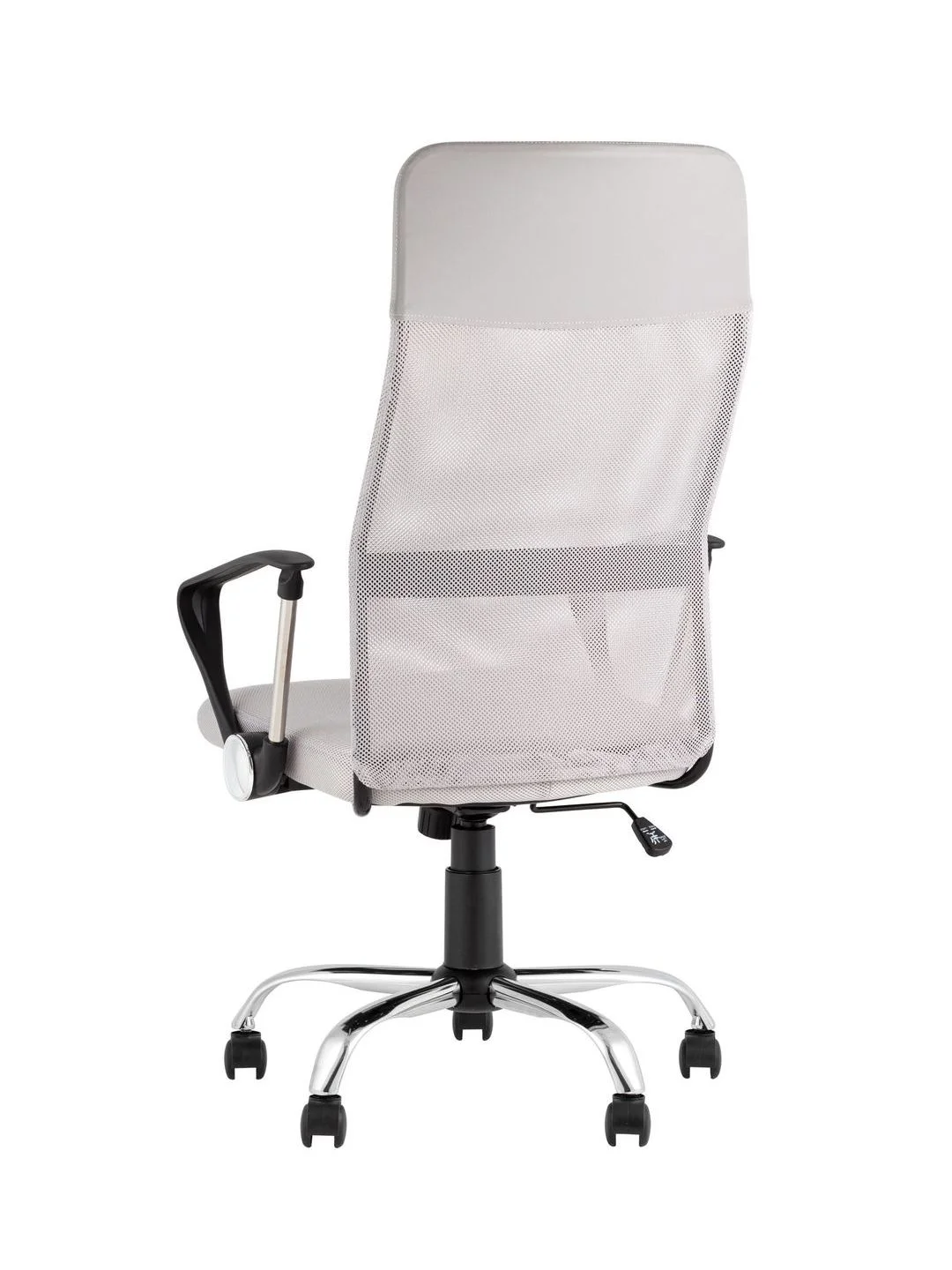 Серый кресло компьютерное TopChairs Benefit