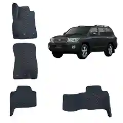 Автомобильные 3D-коврики EVA для Toyota Land Cruiser 200 / Тойота Ленд Крузер 200