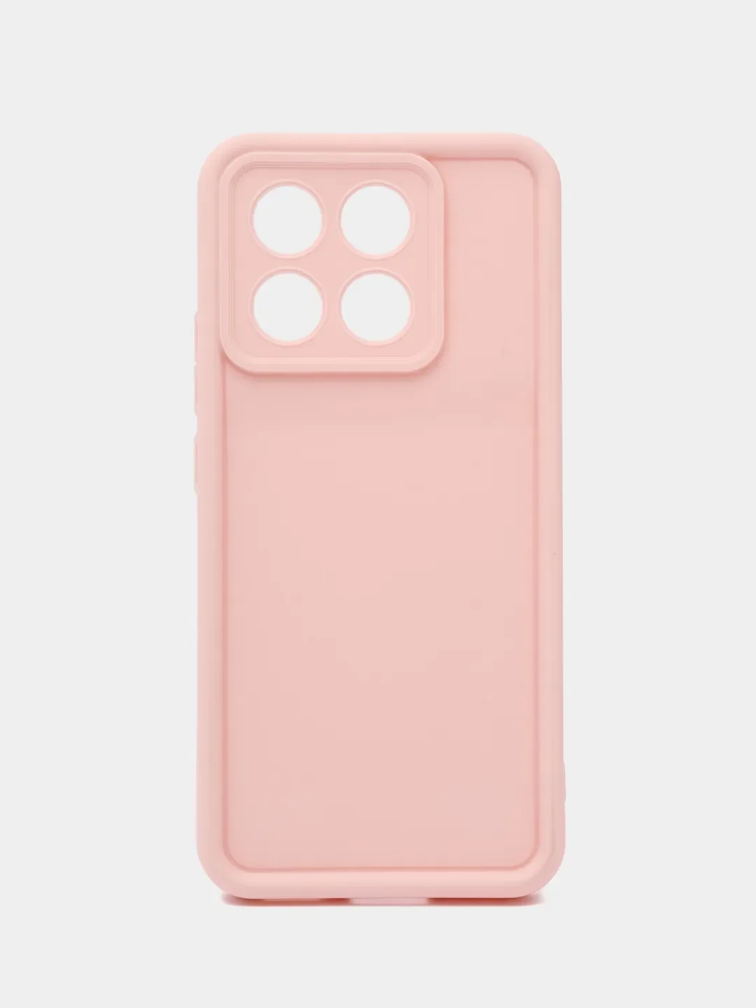 Розовый чехол для Realme 11 4G (Реалми 11 4 джи), противоударный, с бортиками