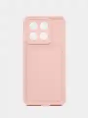 Розовый чехол для  Realme 11 4G (Реалми 11 4 джи), противоударный, с бортиками