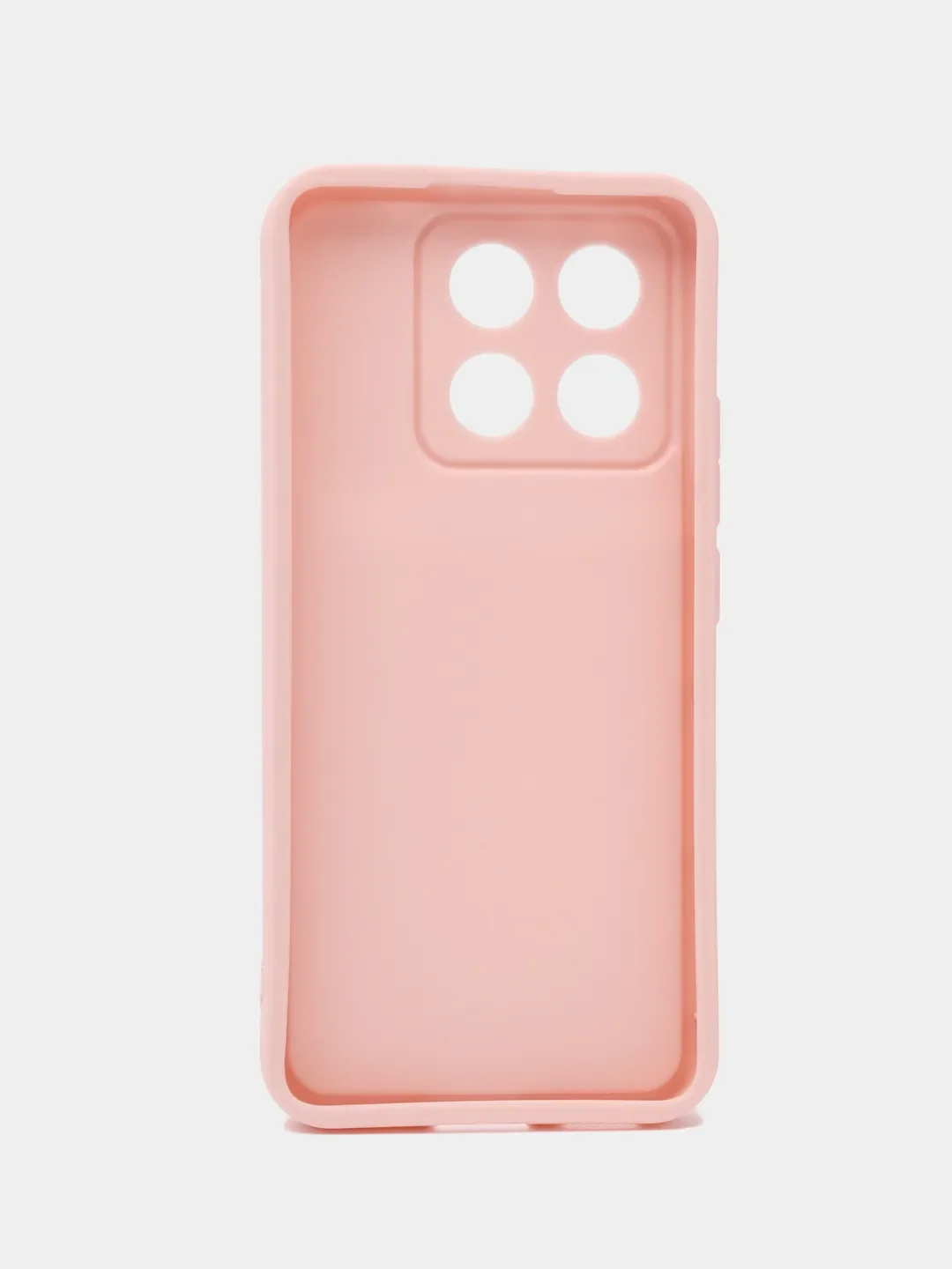 Розовый чехол для Realme 11 4G (Реалми 11 4 джи), противоударный, с бортиками