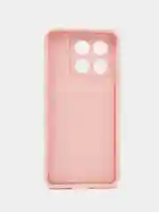 Розовый чехол для  Realme 11 4G (Реалми 11 4 джи), противоударный, с бортиками