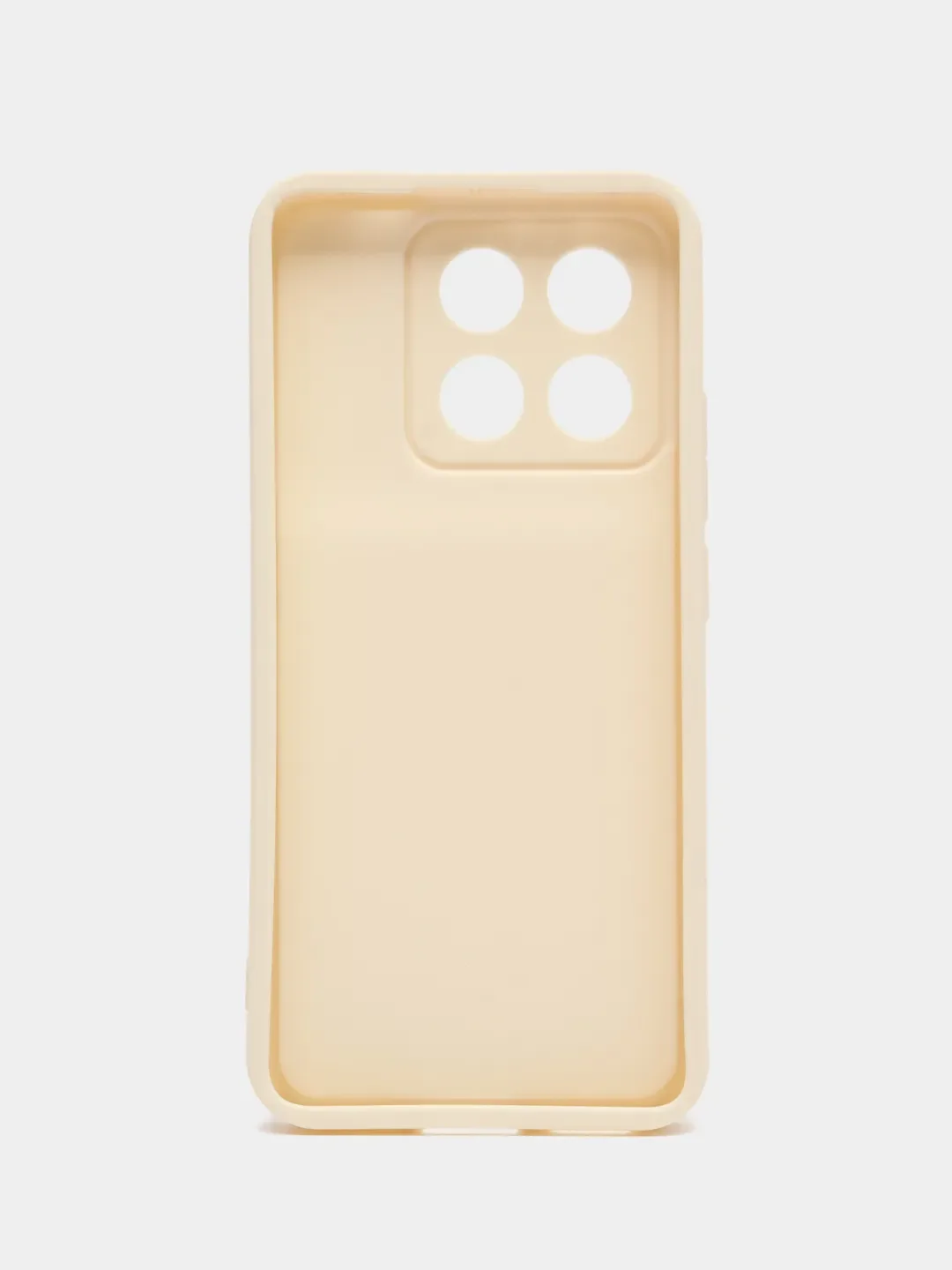 Молочный чехол для Realme 11 4G (Реалми 11 4 джи), противоударный, с бортиками