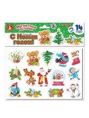 Магниты "С Новым годом!". Серия Магнитные истории (европодвес)