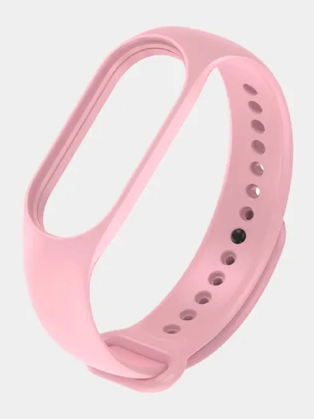 Тёмно-розовый силиконовый ремешок Xiaomi Mi Band 3/4 (Фитнес-браслет)