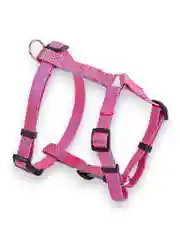 Шлейка Аркон Dog&Vogue NEO, нейлон, ширина 15 мм, шея 32-40 см, грудь 33-52 см, розовая