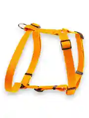 Шлейка Аркон Dog&Vogue NEO, нейлон, ширина 20 мм, шея 44-60 см, грудь 45-74 см, оранжевая