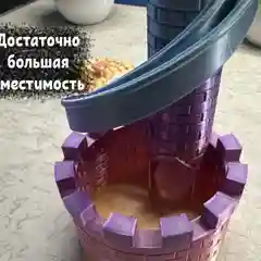 Копилка замок, башня, крепость радужная