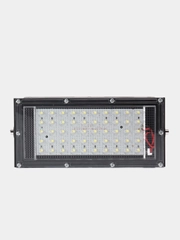 Светодиодный низковольтный прожектор GLANZEN FAD-0030-10-12V с зажимами "крокодил"