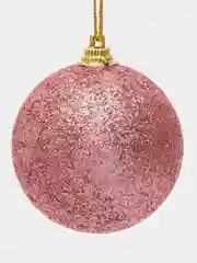 Коралловый набор елочных украшений в коробке, шары, шишки, подарки, новогодние игрушки на елку