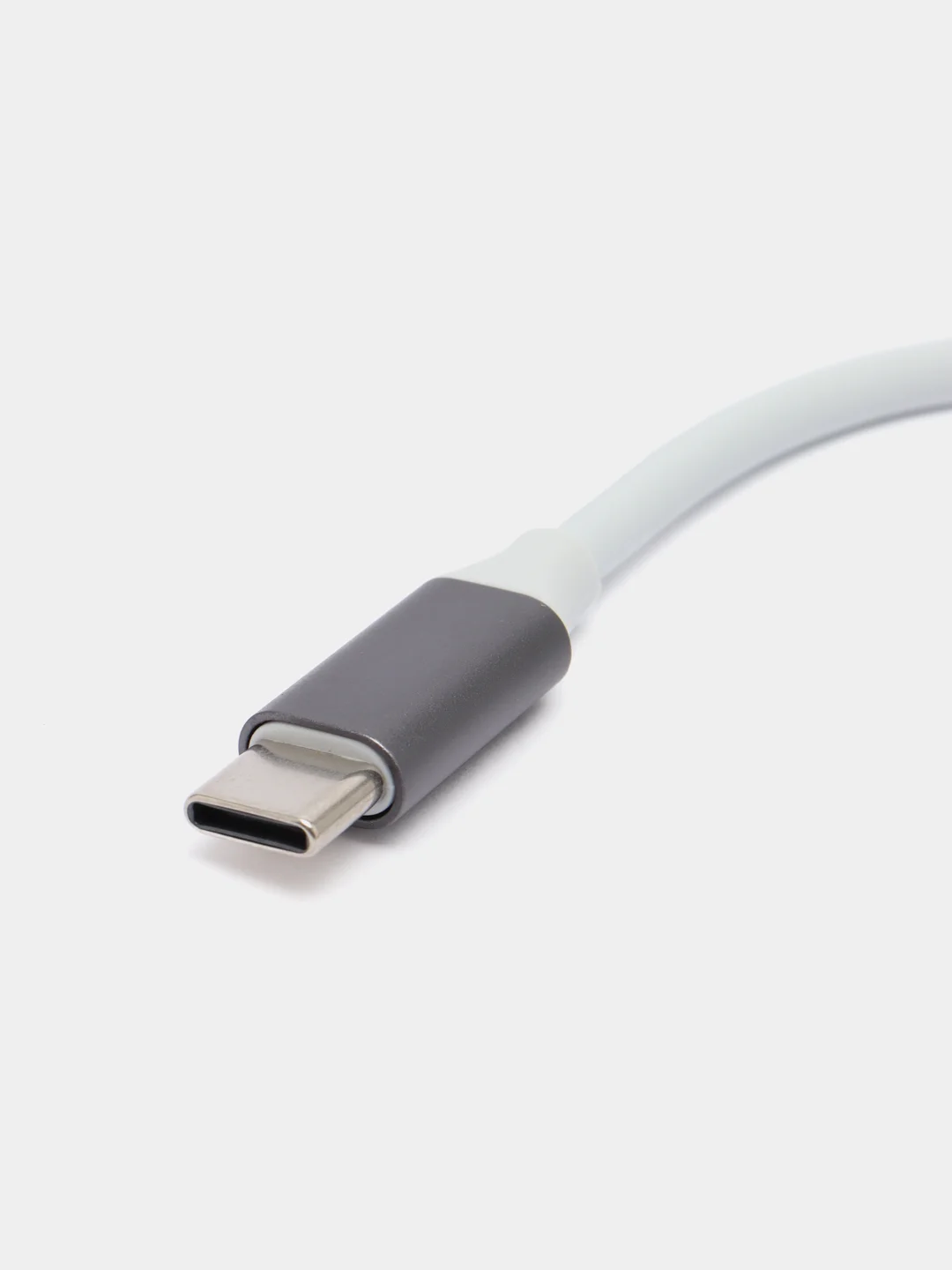 Серый usb HUB 3.0 на 4 порта, Разветвитель Type-C HUB 3.0, концентратор, юсб хаб