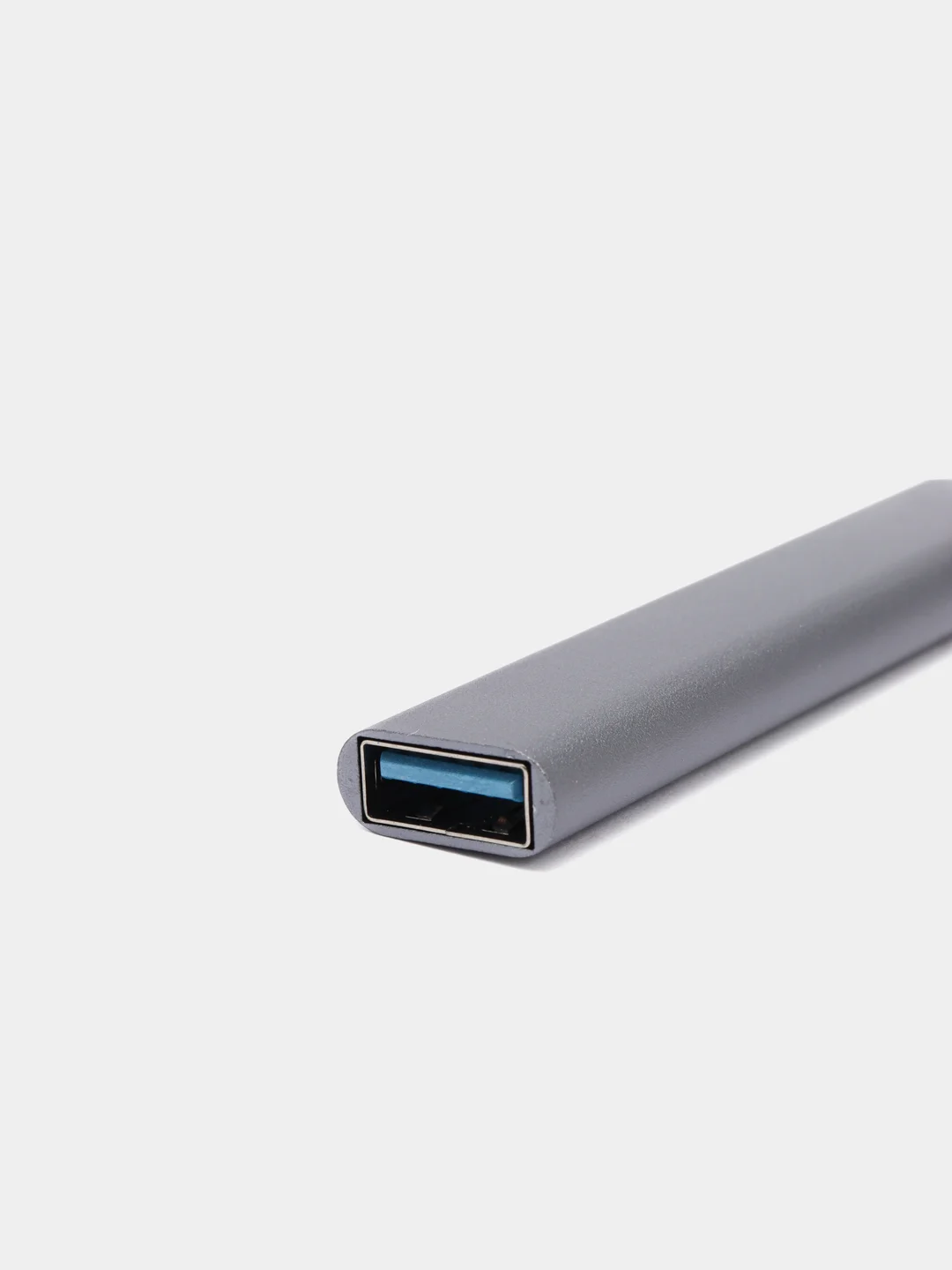Серый usb HUB 3.0 на 4 порта, Разветвитель Type-C HUB 3.0, концентратор, юсб хаб