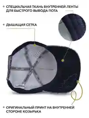 Бейсболка кепка для рыбалки и охоты mixfish Hide Blue