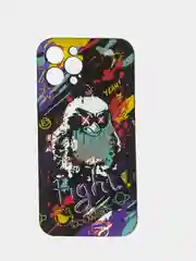 Индиго фосфорный силиконовый светящийся в темноте чехол для iPhone