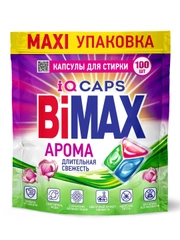 Капсулы для стирки BiMax Арома, doy-pack, 100 штук