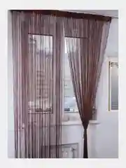Коричневый нитяная штора кисея, размер 300*300 см