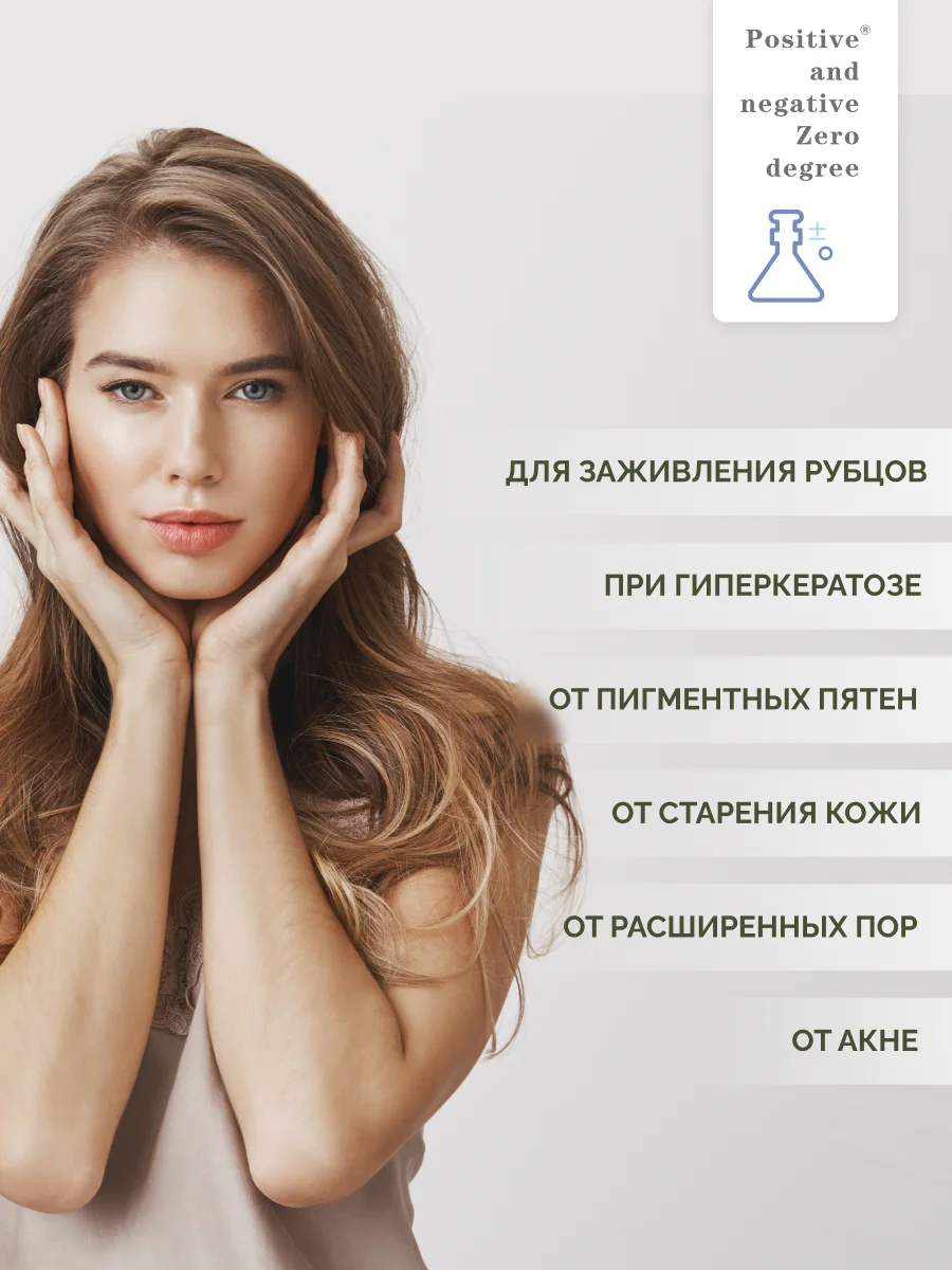Коллагеновый омолаживающий укрепляющий крем для лица Positive and negative Zero degree