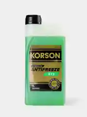 Зеленый антифриз KORSON 1л