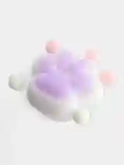 Фиолетовый сквиш лапка, игрушка-антистресс, кошачья лапка, лапка котика