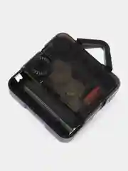 Черный декоративные настенные часы