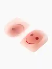 Бежевый накладные ногти с дизайном
