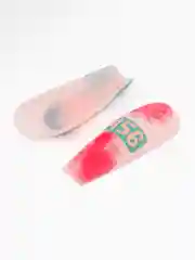 Хром накладные ногти с дизайном