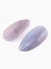 Аметистовый накладные ногти с дизайном