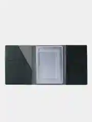 Тёмно-зелёный обложка для автодокументов