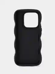Черный чехол для Xiaomi Poco X6 (Сяоми Редми Поко Х6 Икс 6) выпуклый