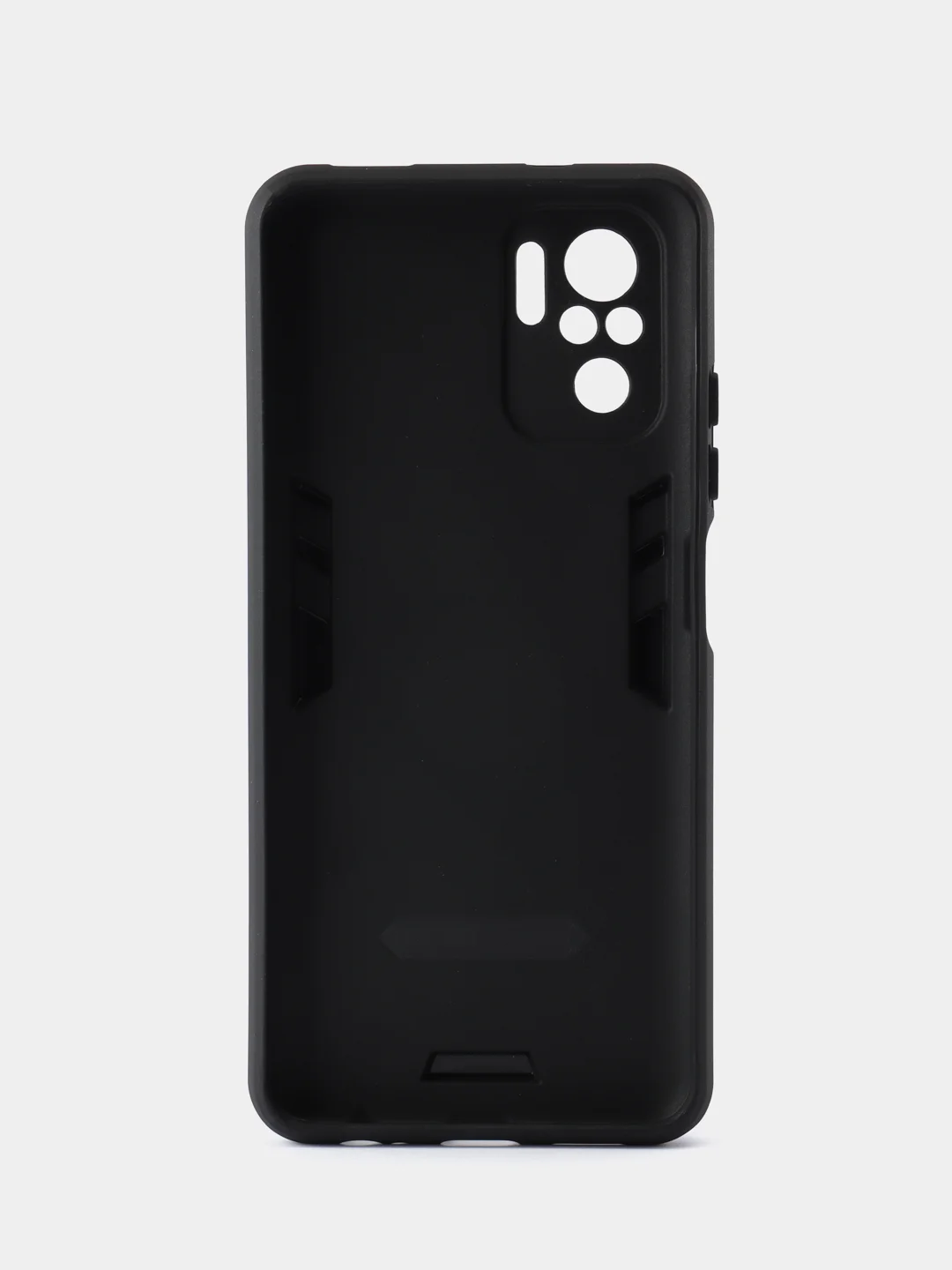 Синий чехол Xiaomi Redmi Note 10 4G/Note 10S/Poco M5S противоударный, с подставкой кольцом