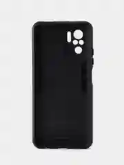 Синий чехол Xiaomi Redmi Note 10 4G/Note 10S/Poco M5S противоударный, с подставкой кольцом