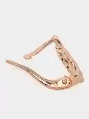 Желтый серьги из медицинского сплава