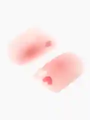 Бронзовый накладные ногти с дизайном