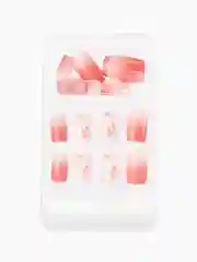 Манго накладные ногти с дизайном