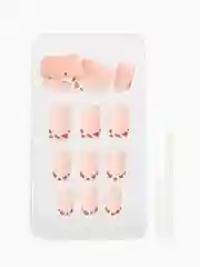 Медный накладные ногти с дизайном