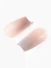 Лазурный накладные ногти с дизайном